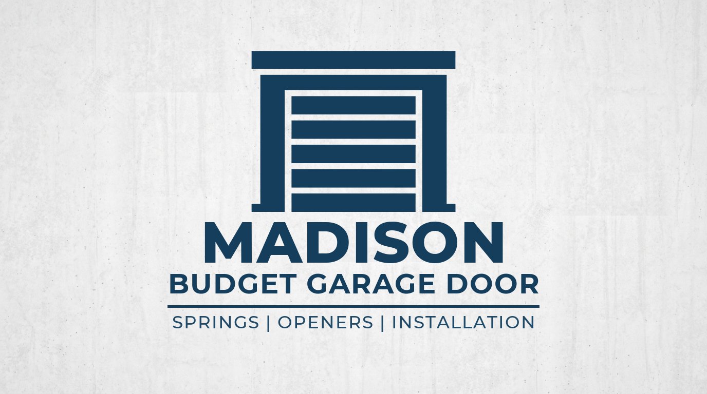 Madison Budget Garage Door Logo